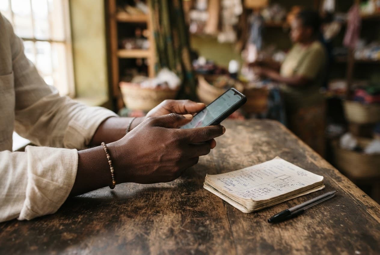 Your wallet online. A local connection offline.